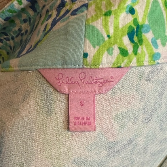 Lilly Pulitzer Skipper Blue Heaven popover quarter zip - Picture 6 of 6